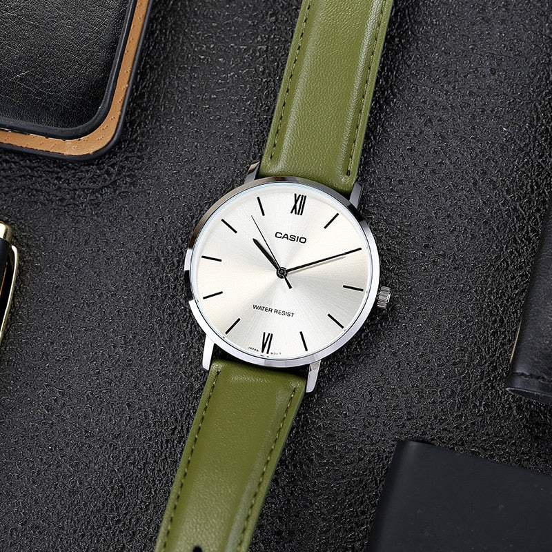 Casio Standard Belt Watch MTP-VT01L-3BUDF