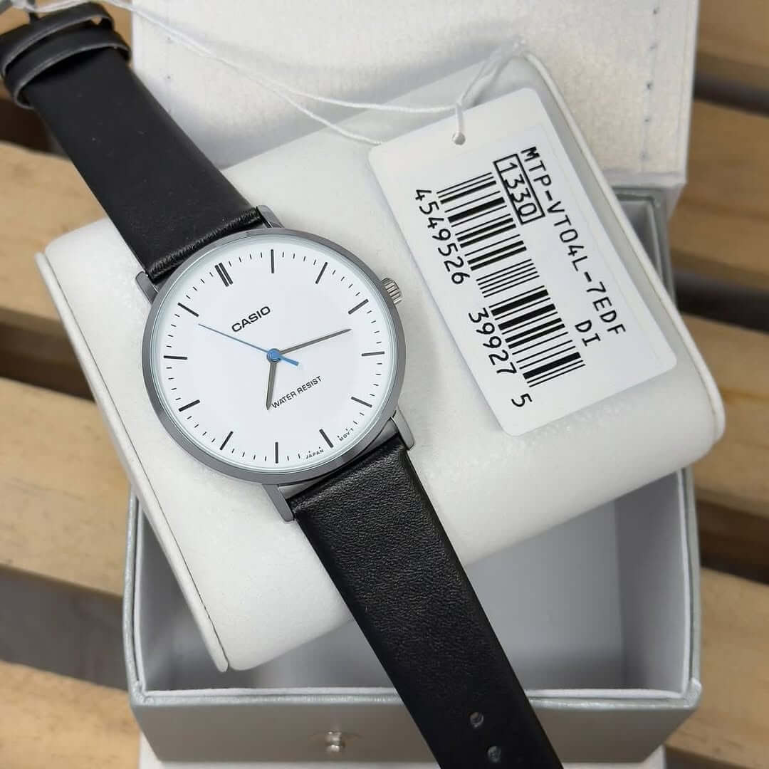 Casio Standard Belt Watch MTP-VT04L-7EDF