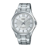 Casio Enticer Sapphire Date Stainless Steel Chain Watch MTS-100D-7AVDF