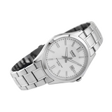 Casio Enticer Sapphire Date Stainless Steel Chain Watch MTS-100D-7AVDF