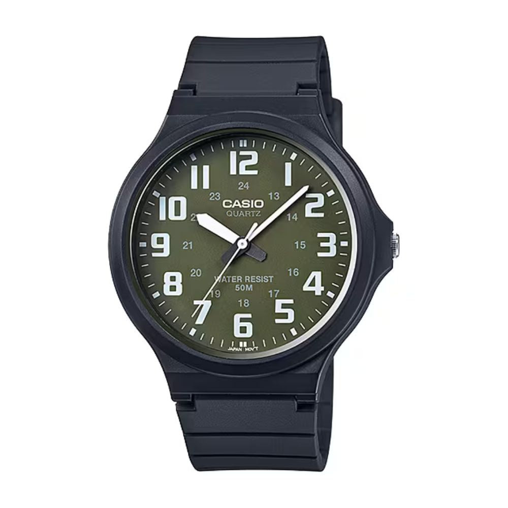 Casio Youth Resin Belt Watch MW-240-3BVDF