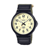 Casio Youth Nylon Belt Watch MW-240B-3BVDF