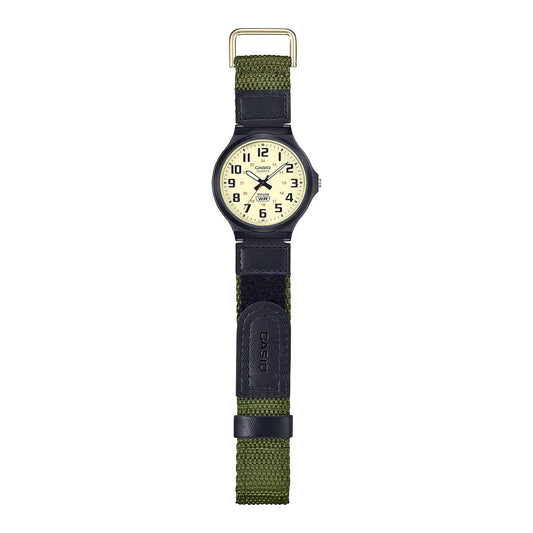 Casio Youth Nylon Belt Watch MW-240B-3BVDF