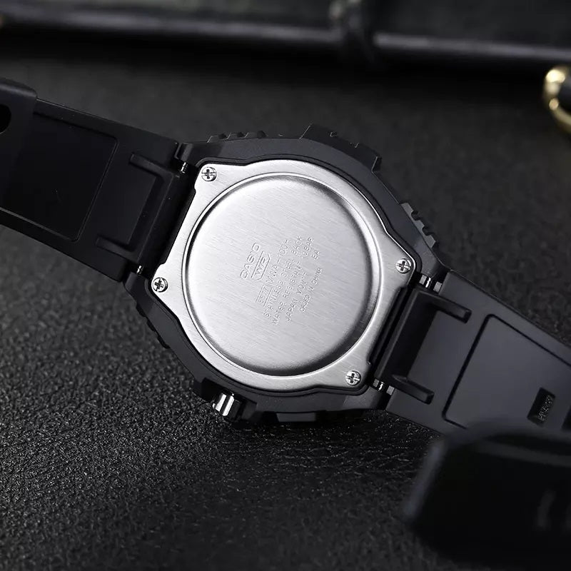 Casio Youth Illuminator Resin Belt Watch MWA-100H-1AVDF