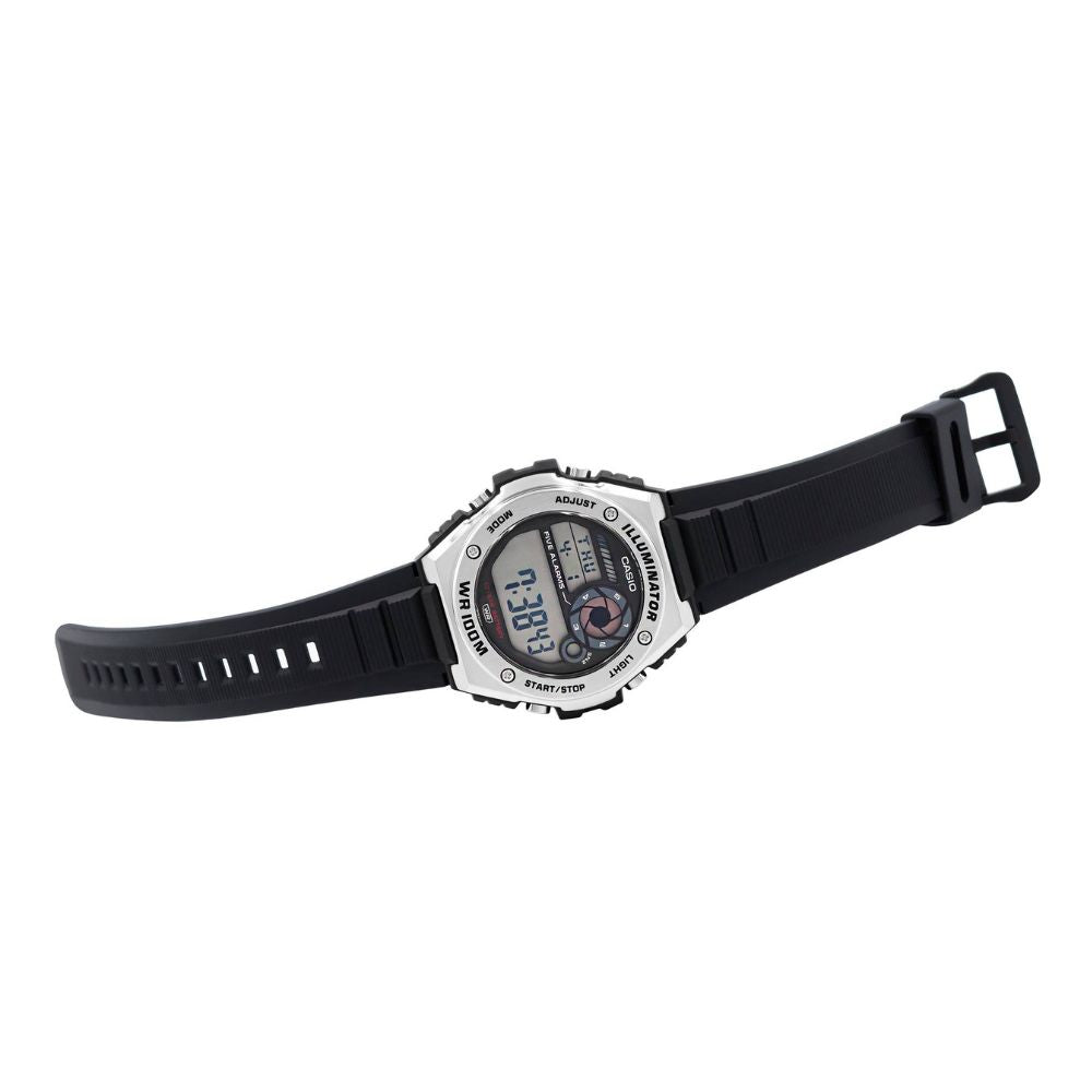 Casio Standard Illuminator Digital Resin Belt Watch MWD-100H-1AVDF