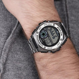 Casio Standard Illuminator Digital Chain Watch MWD-100HD-1AVDF