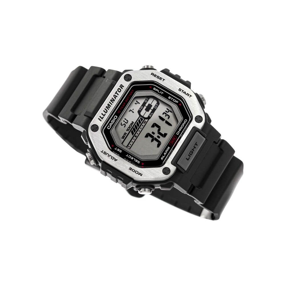 Casio Standard Illuminator Digital Resin Belt Watch MWD-110H-1AVDF