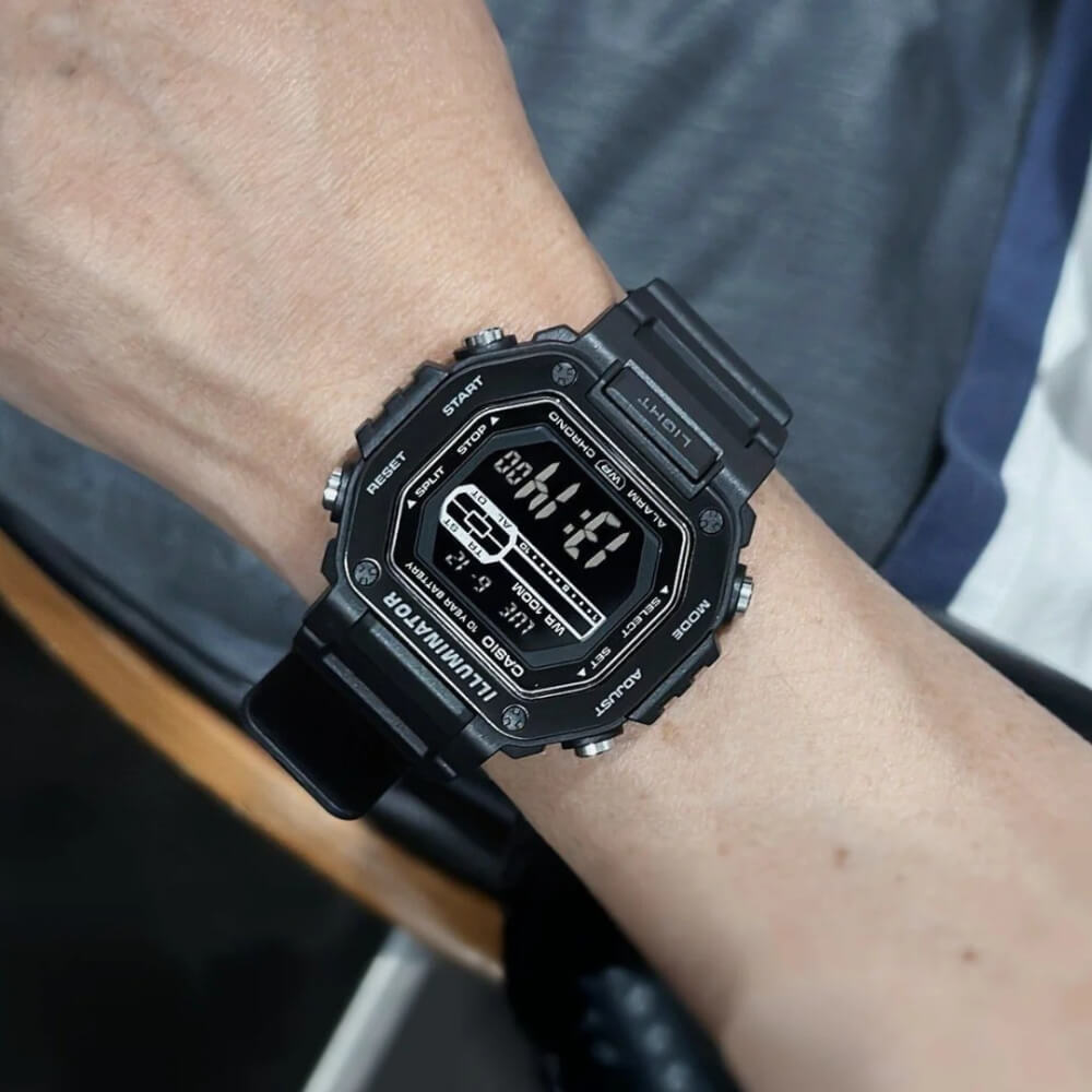 Casio MWD-110HB-1BVDF Illuminator Digital Men’s Resin Watch