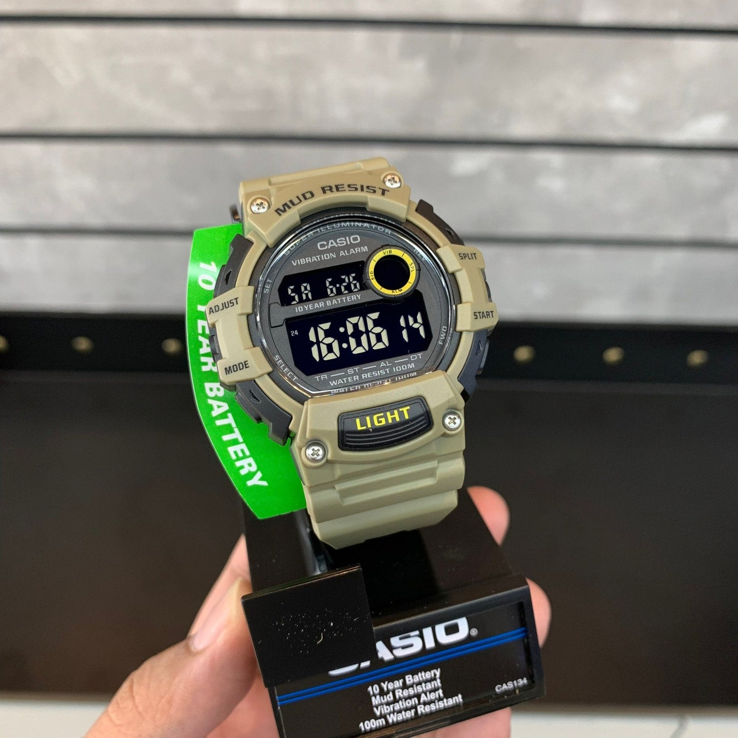 Casio Standard Mud Resist Sports Resin Belt Watch TRT-110H-5BVCF