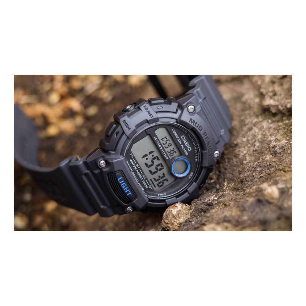Casio Standard Mud Resist Sports Resin Belt Watch TRT-110H-8AVCF