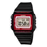 Casio Youth Illuminator Digital Resin Belt Watch W-215H-1A2VDF