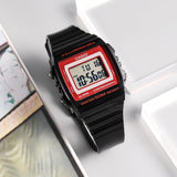 Casio Youth Illuminator Digital Resin Belt Watch W-215H-1A2VDF