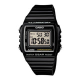 Casio Youth Illuminator Digital Resin Belt Watch W-215H-1AVDF