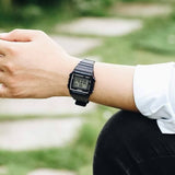 Casio Youth Illuminator Digital Resin Belt Watch W-215H-1AVDF