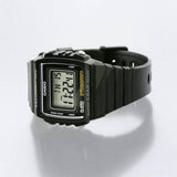 Casio Youth Illuminator Digital Resin Belt Watch W-215H-1AVDF