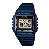 Casio Youth Illuminator Digital Resin Belt Watch W-215H-2AVDF