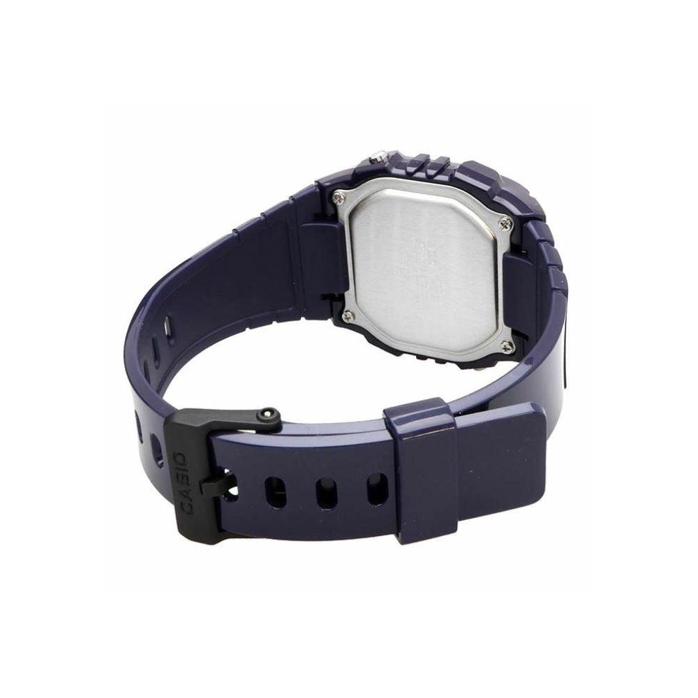 Casio Youth Illuminator Digital Resin Belt Watch W-215H-2AVDF