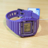 Casio Youth Illuminator Digital Resin Belt Watch W-215H-6AVDF
