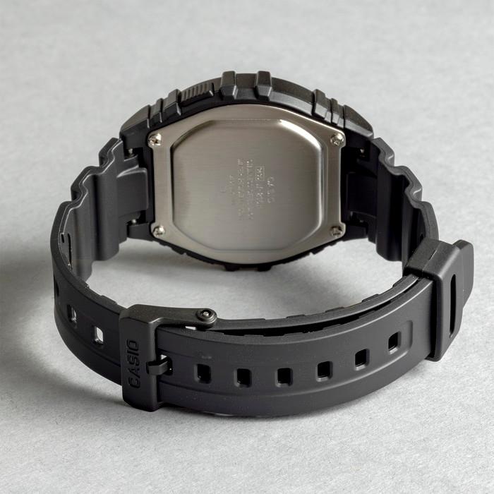 Casio Youth Illuminator Digital Resin Belt Watch W-216H-1AVDF