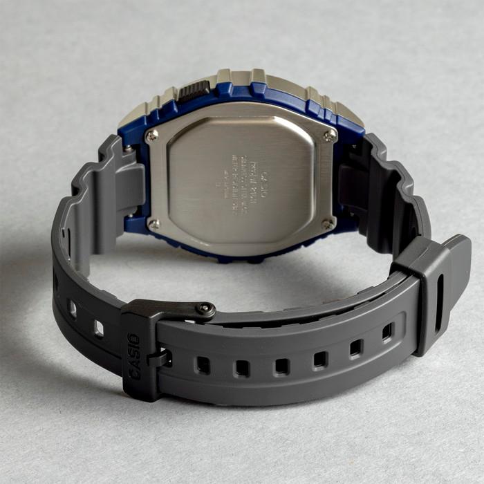 Casio Youth Illuminator Digital Resin Belt Watch W-216H-2AVDF