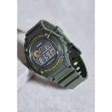 Casio Youth Illuminator Digital Resin Belt Watch W-216H-3BVDF