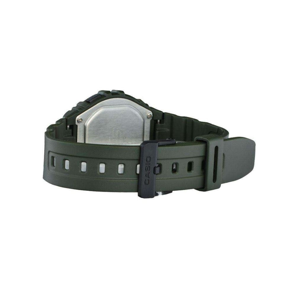 Casio Youth Illuminator Digital Resin Belt Watch W-216H-3BVDF