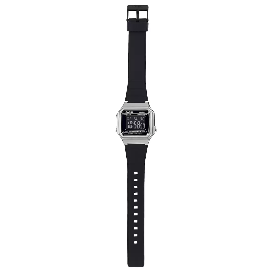 Casio Youth Illuminator Digital Resin Belt Watch W-217HM-7BVDF