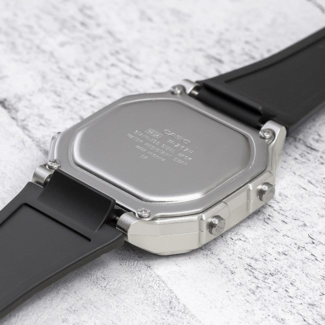 Casio Youth Illuminator Digital Resin Belt Watch W-217HM-7BVDF