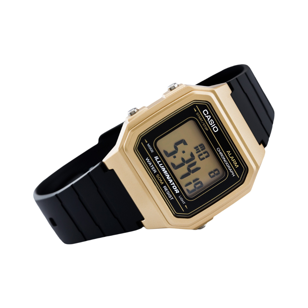 Casio Youth Illuminator Digital Resin Belt Watch W-217HM-9AVDF
