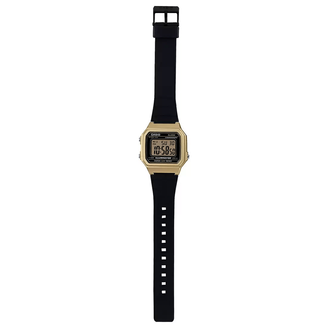 Casio Youth Illuminator Digital Resin Belt Watch W-217HM-9AVDF