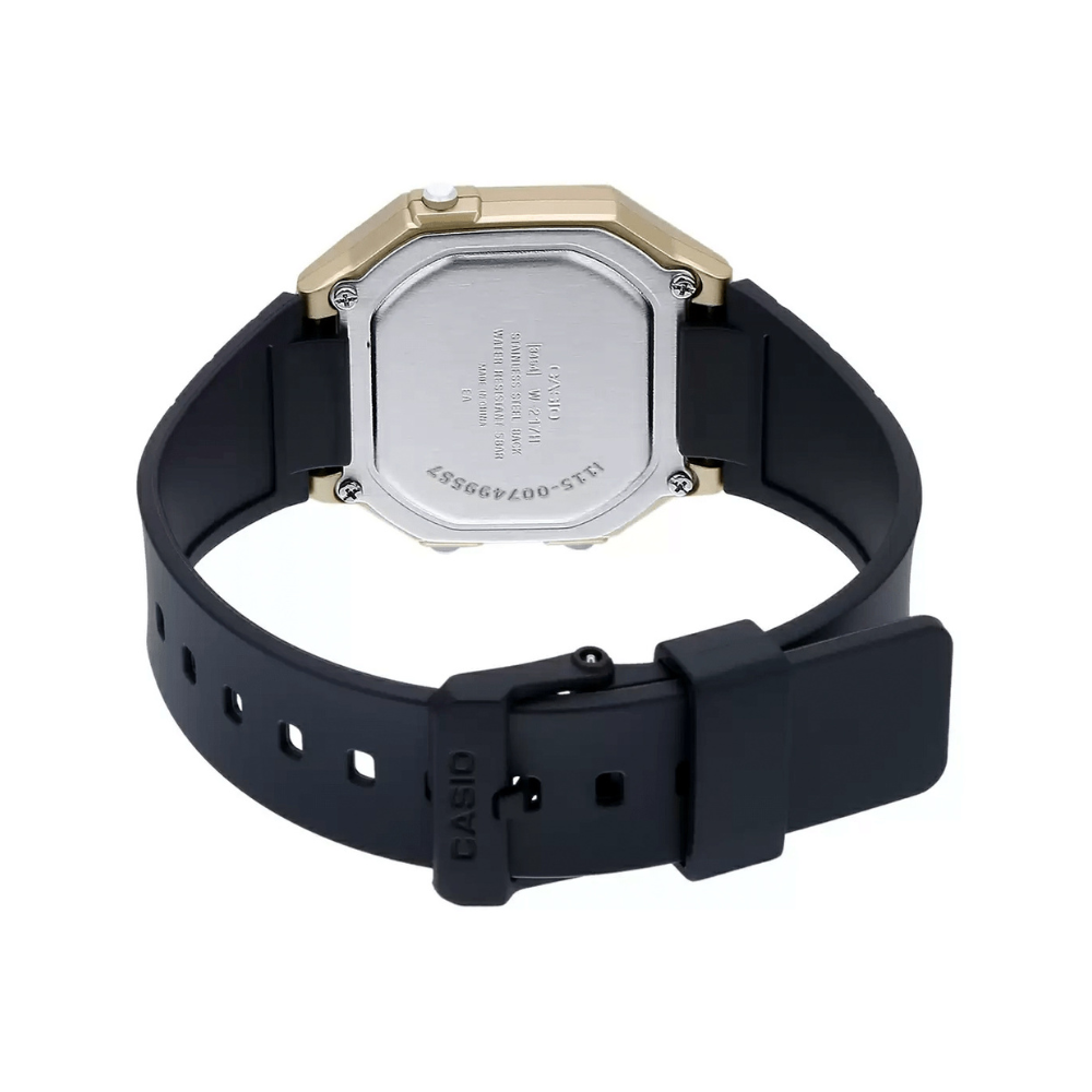 Casio Youth Illuminator Digital Resin Belt Watch W-217HM-9AVDF
