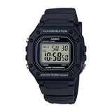 Casio Youth Digital Resin Belt Watch W-218H-1AVDF