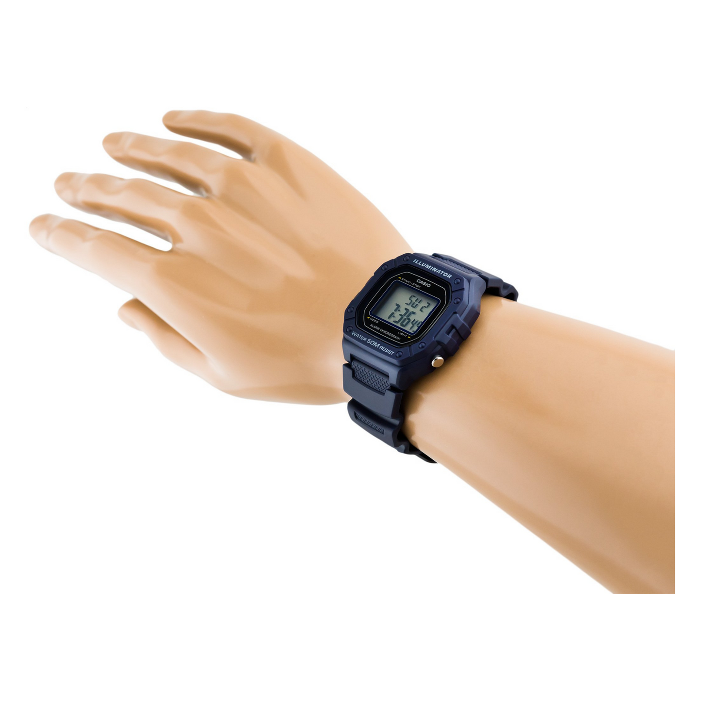 Casio Youth Digital Resin Belt Watch W-218H-2AVDF