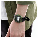 Casio Youth Digital Resin Belt Watch W-218H-3AVDF