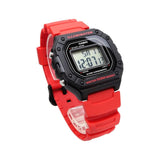 Casio Youth Digital Resin Belt Watch W-218H-4BVDF