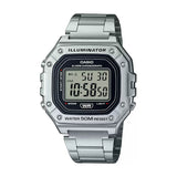Casio Youth Digital Chain Watch W-218HD-1AVDF