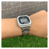 Casio Youth Digital Chain Watch W-218HD-1AVDF