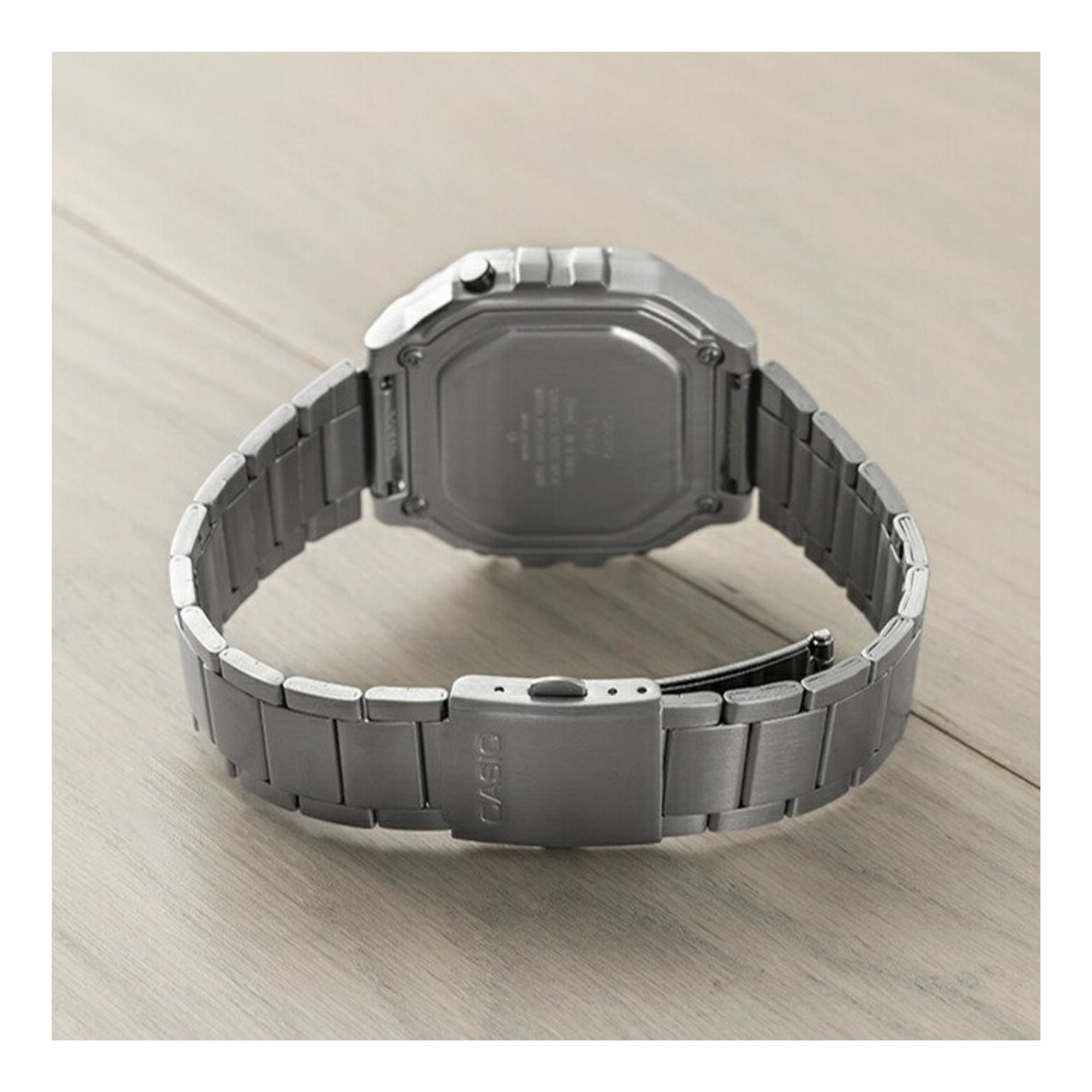 Casio Youth Digital Chain Watch W-218HD-1AVDF