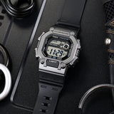 Casio Youth Illuminator Sports Resin Belt Watch W-737H-1A2VDF