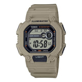Casio Youth Illuminator Sports Resin Belt Watch W-737HX-5AVDF