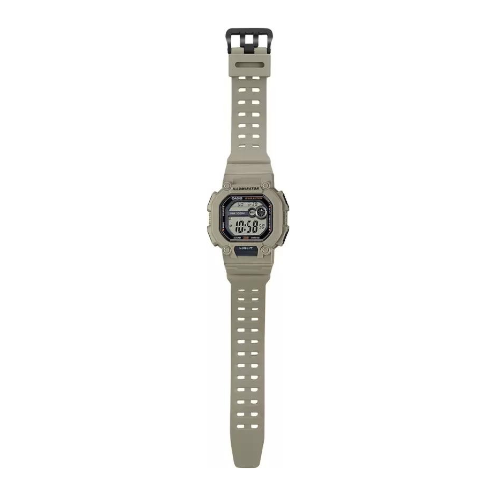 Casio Youth Illuminator Sports Resin Belt Watch W-737HX-5AVDF