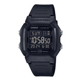 Casio Youth Dual Time Digital Resin Belt Watch W-800H-1BVDF