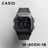 Casio Youth Dual Time Digital Resin Belt Watch W-800H-1BVDF