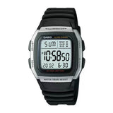 Casio Youth Dual Time Digital Resin Belt Watch W-96H-1AVDF