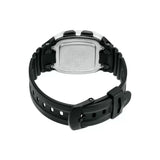 Casio Youth Dual Time Digital Resin Belt Watch W-96H-1AVDF