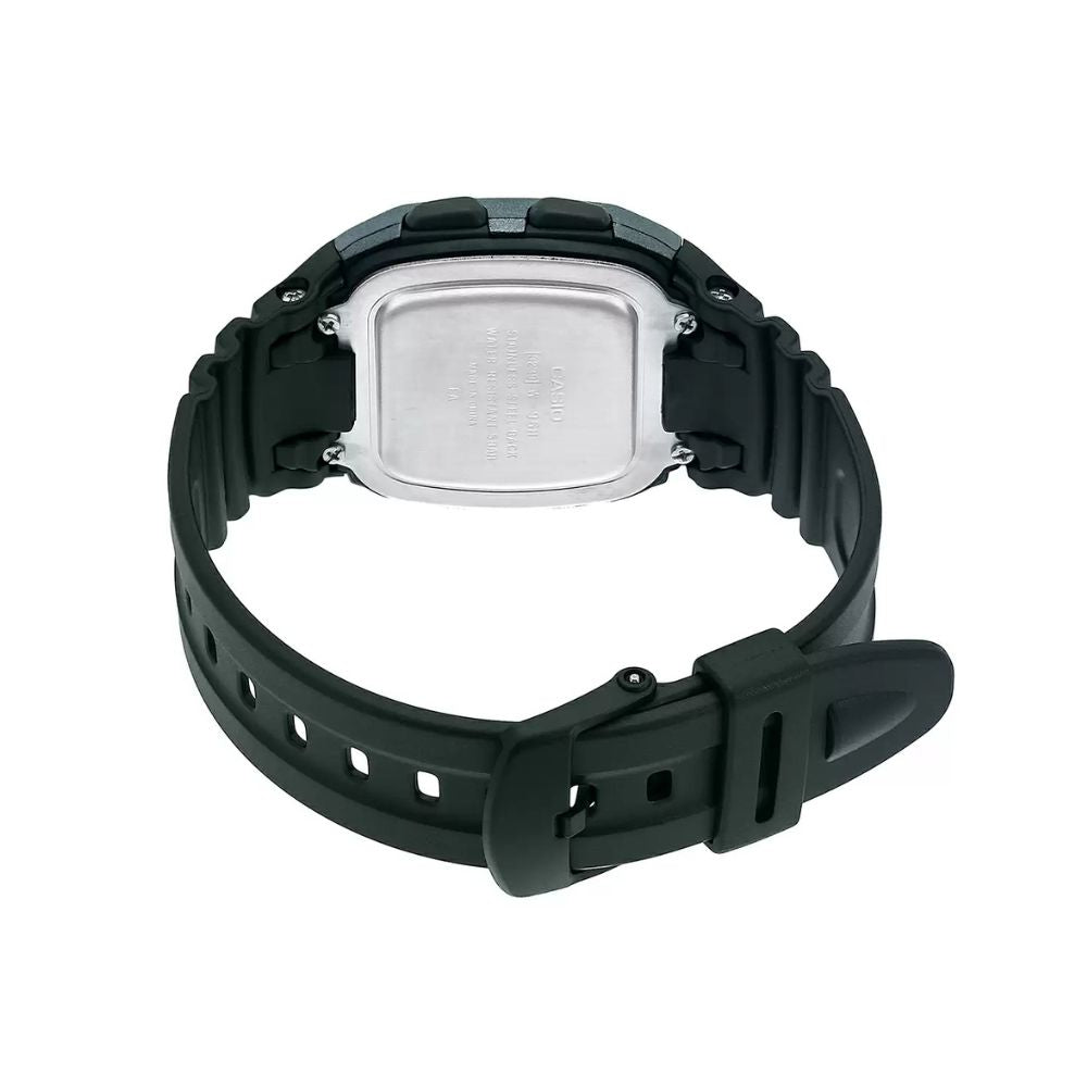 Casio Youth Dual Time Digital Resin Belt Watch W-96H-1BVDF