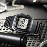 Casio Youth Dual Time Digital Resin Belt Watch W-96H-1BVDF