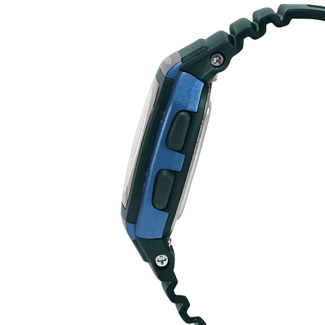 Casio Youth Dual Time Digital Resin Belt Watch W-96H-2AVDF