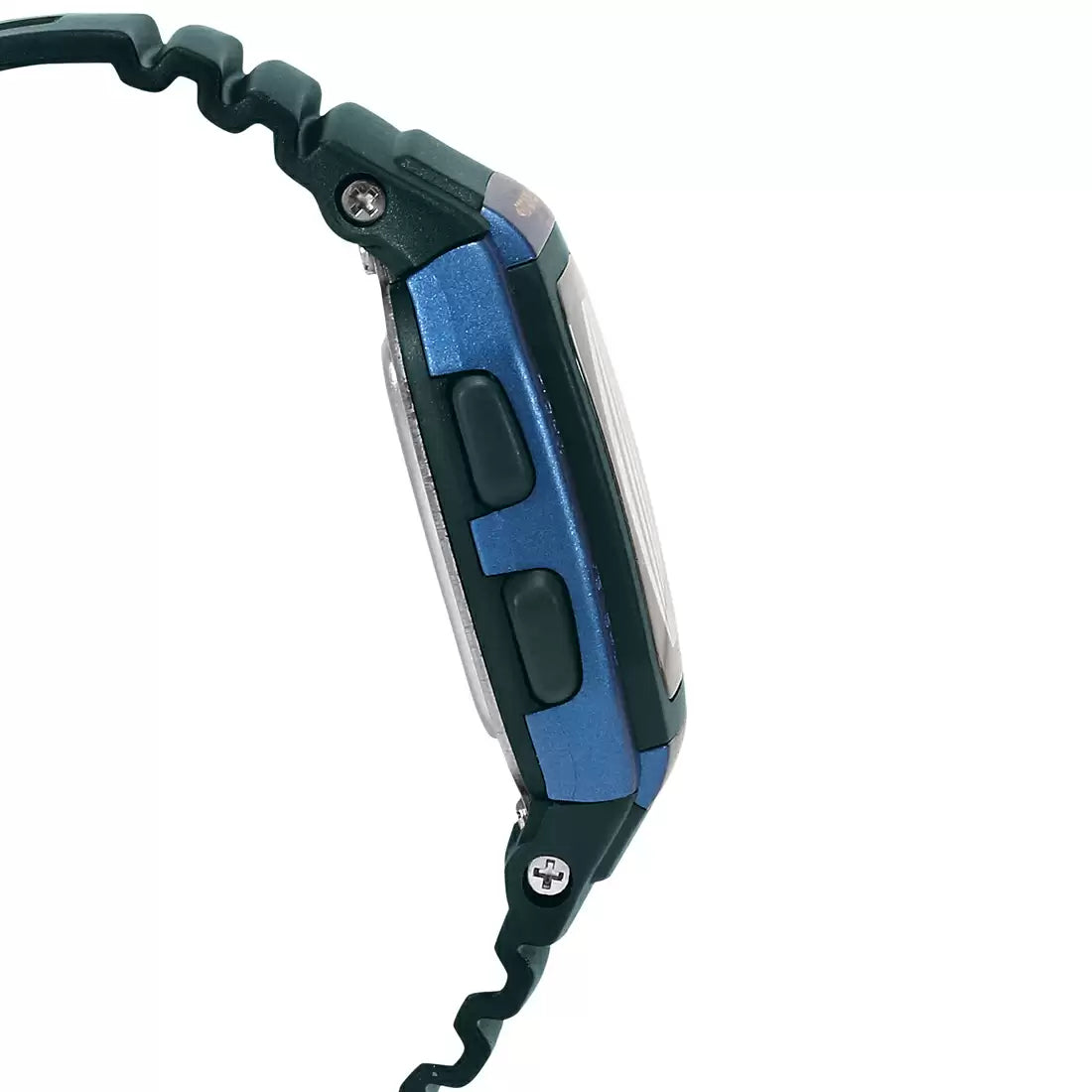 Casio Youth Dual Time Digital Resin Belt Watch W-96H-2AVDF