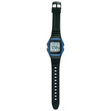 Casio Youth Dual Time Digital Resin Belt Watch W-96H-2AVDF